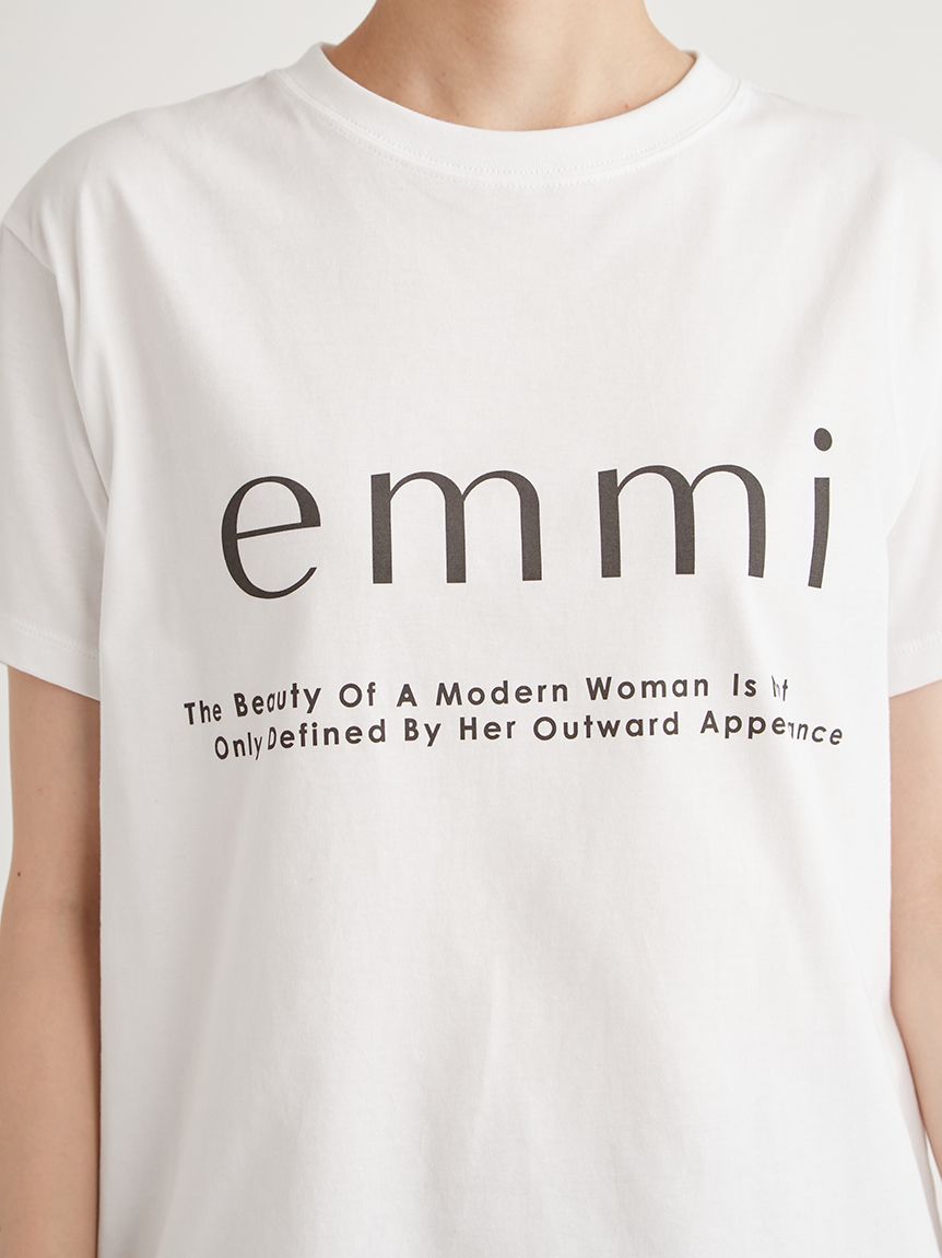 2025春大特価セール! 10th】emmiロゴアニバーサリーTシャツ(Tシャツ/カットソー 服&ファッション小物