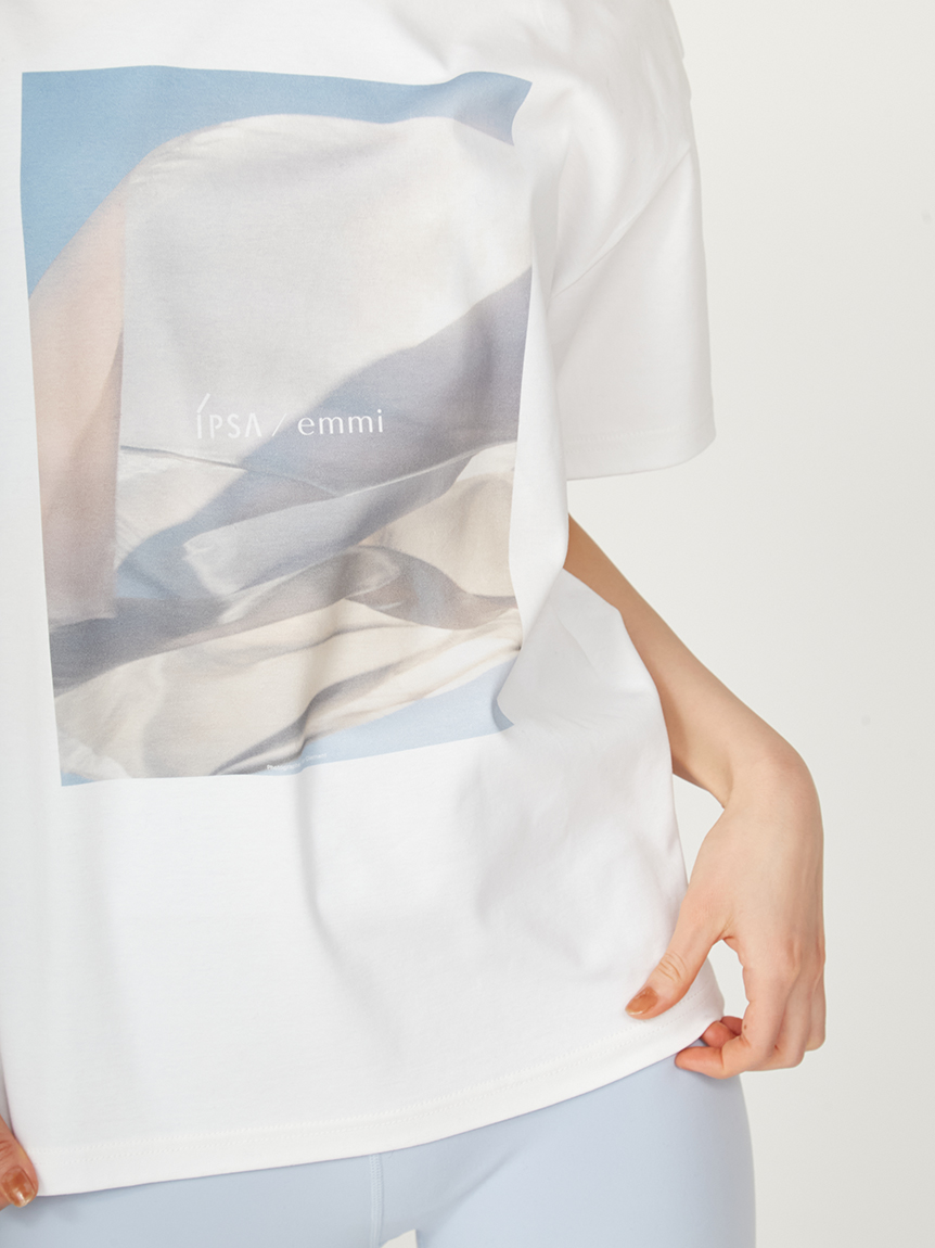 IPSA/emmi】 フォトTシャツ(Tシャツ/カットソー)｜トップス