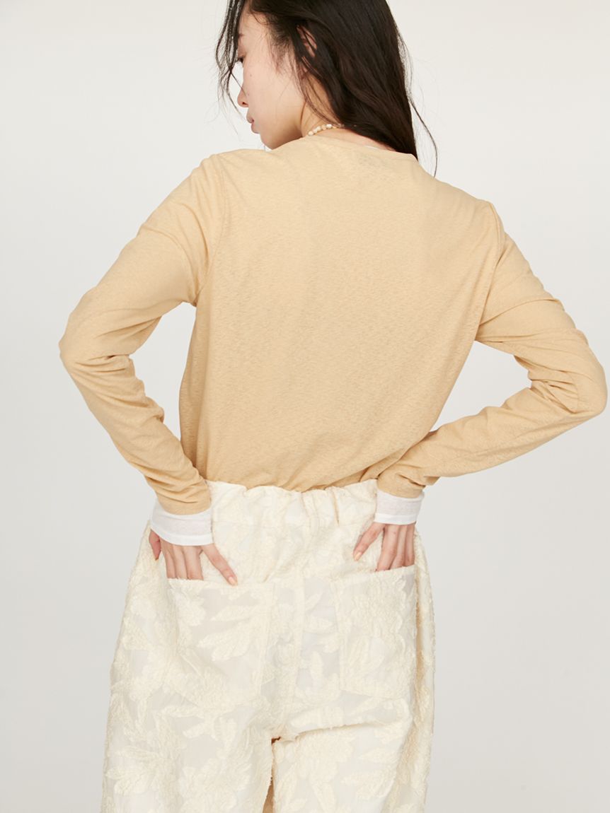 セミシアーベーシックトップス(カットソー)｜トップス｜emmi