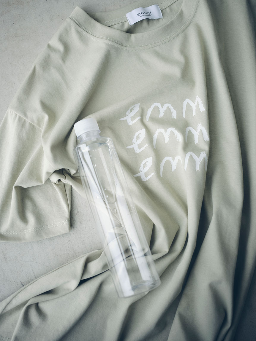 emmi×ecostore】UpDRIFT emmiロゴTシャツ(Tシャツ/カットソー