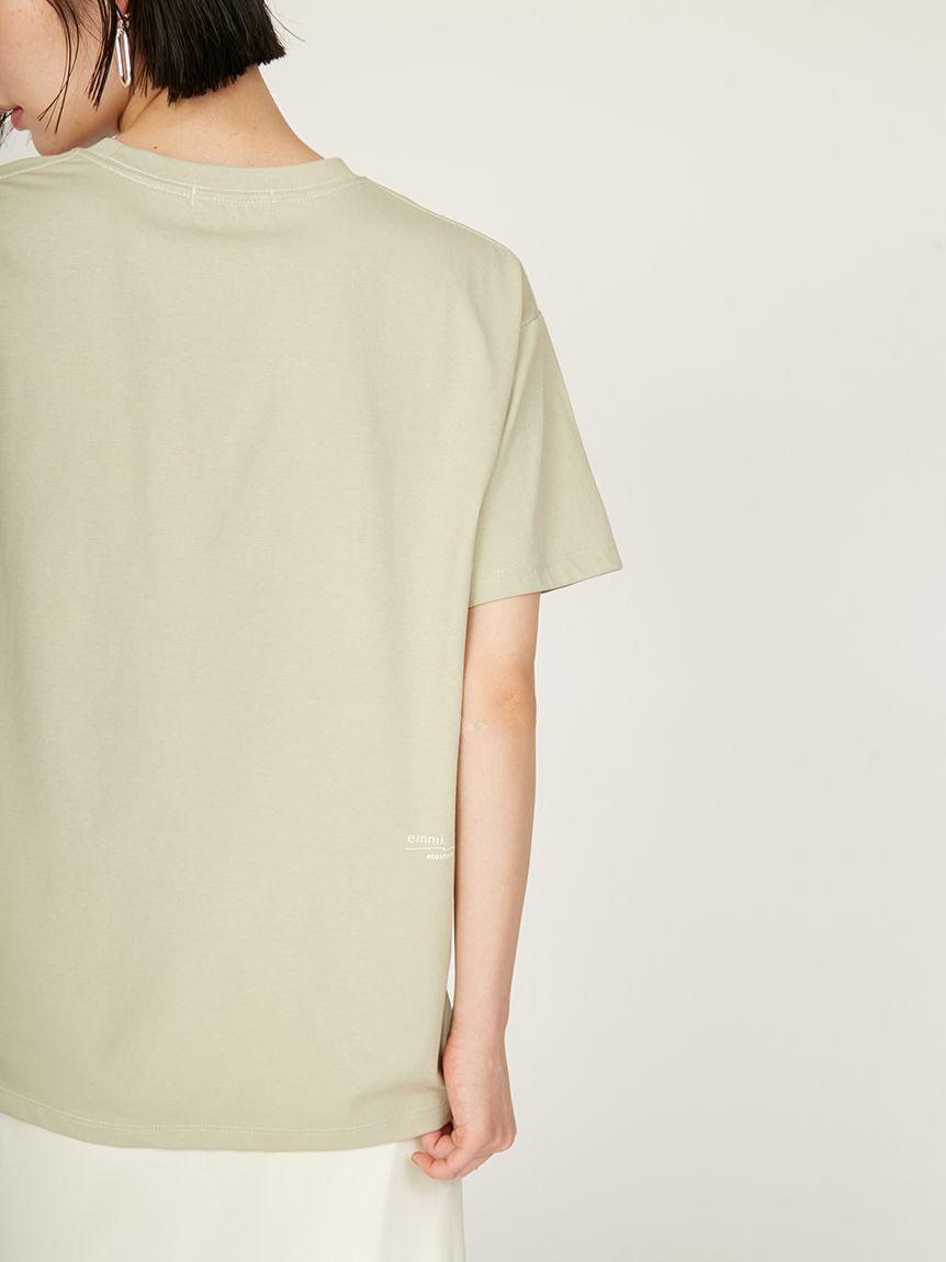 emmi×ecostore】UpDRIFT emmiロゴTシャツ(Tシャツ/カットソー