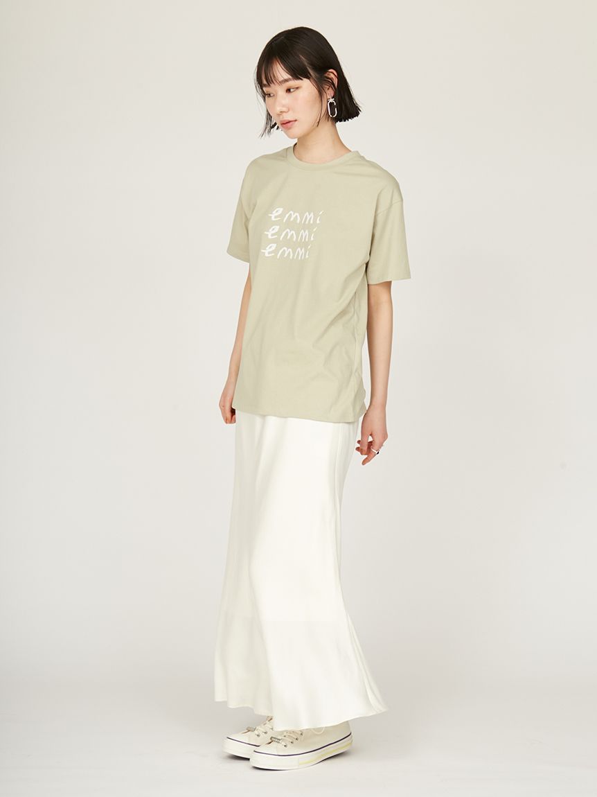 【emmi】コンパクトデザインTシャツ emmi｜コンパクトデザインTシャツ | Rakuten Fashion(楽天