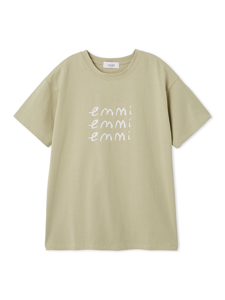 10th　eco emmiロゴTシャツ emmi×ecostore】UpDRIFT emmiロゴTシャツ(Tシャツ/カットソー