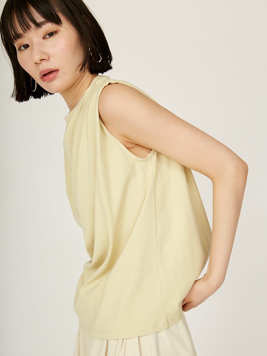 エミ アトリエ emmi×PlaX（TM）タックデザイントップス 13wct252069 トップス ノースリーブ 伸縮性 サステナブル emmi atelier 楽天市場】エミ アトリエ emmi atelier emmi×PlaX（TM）タック