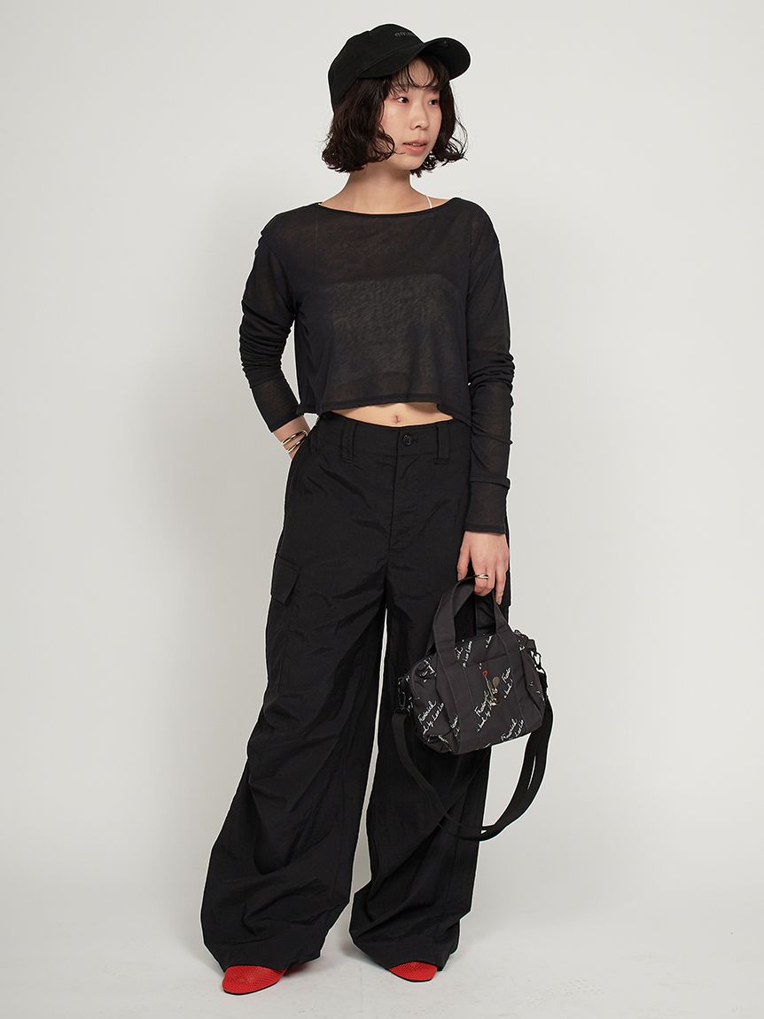 トップス litmus Gathered puffy top #black Tripp NYC Out of Control Shorts [Black] – VampireFreaks