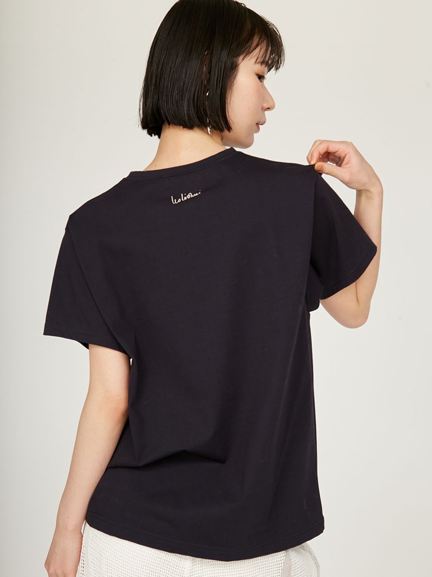 Tシャツ・カットソー ELIOS MILANO PEGASO - LEONE T-SHIRT Eagle Stripe Graphic Tee Shirt - White | Levi's® US