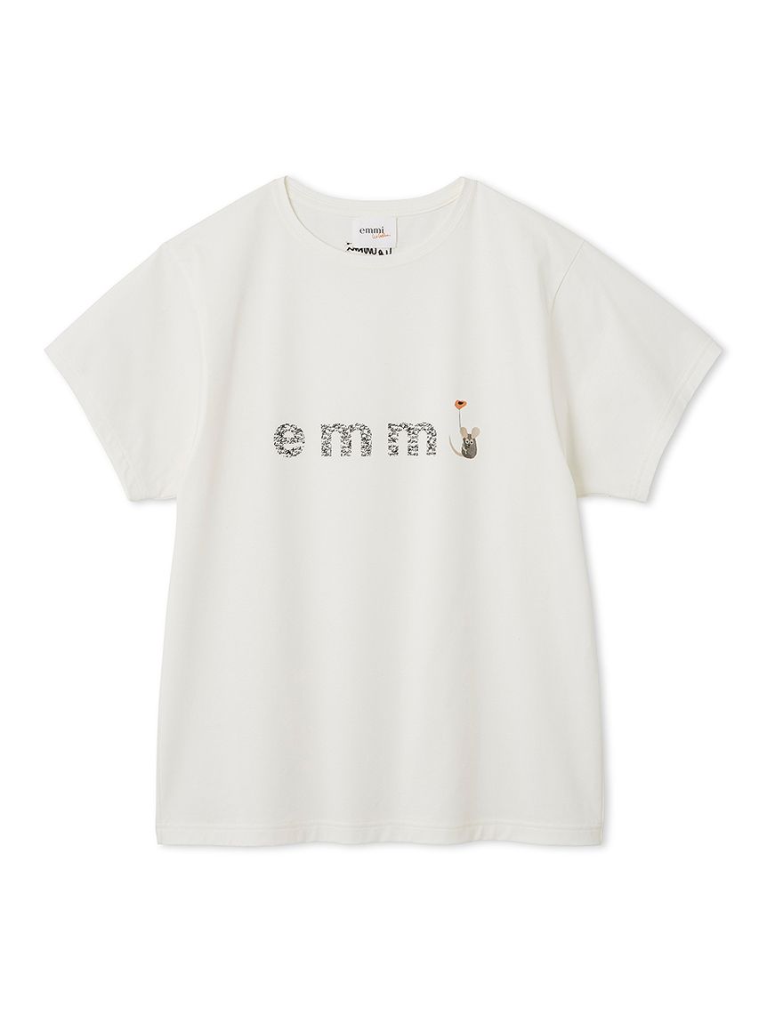 emmi×Leo Lionni】emmiロゴグラフィックTシャツ(Tシャツ/カットソー