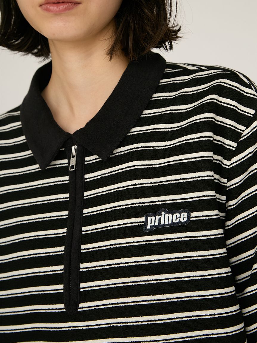 tシャツ 「prince|emmi」パイルポロトップス レディース prince|emmi】パイルポロトップス(Tシャツ/カットソー