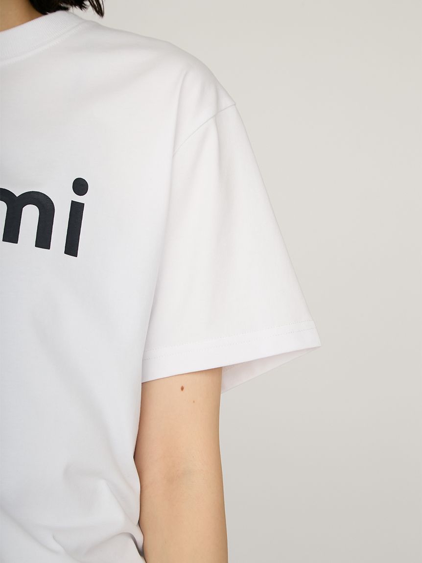 emmy ロゴミニTシャツ ホワイト emmiロゴミニTシャツ(Tシャツ/カットソー)｜トップス｜emmi