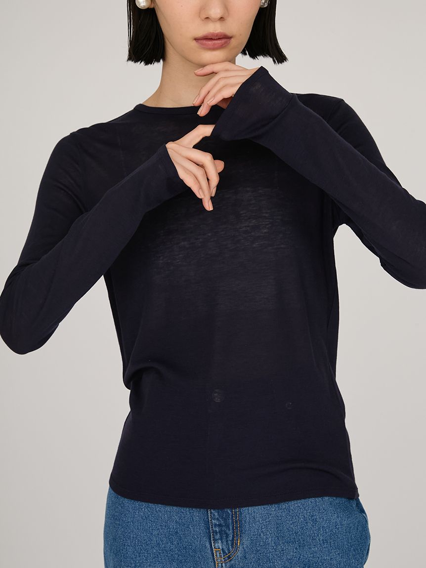 セミシアーフライストップス(カットソー)｜トップス｜emmi（エミ）の