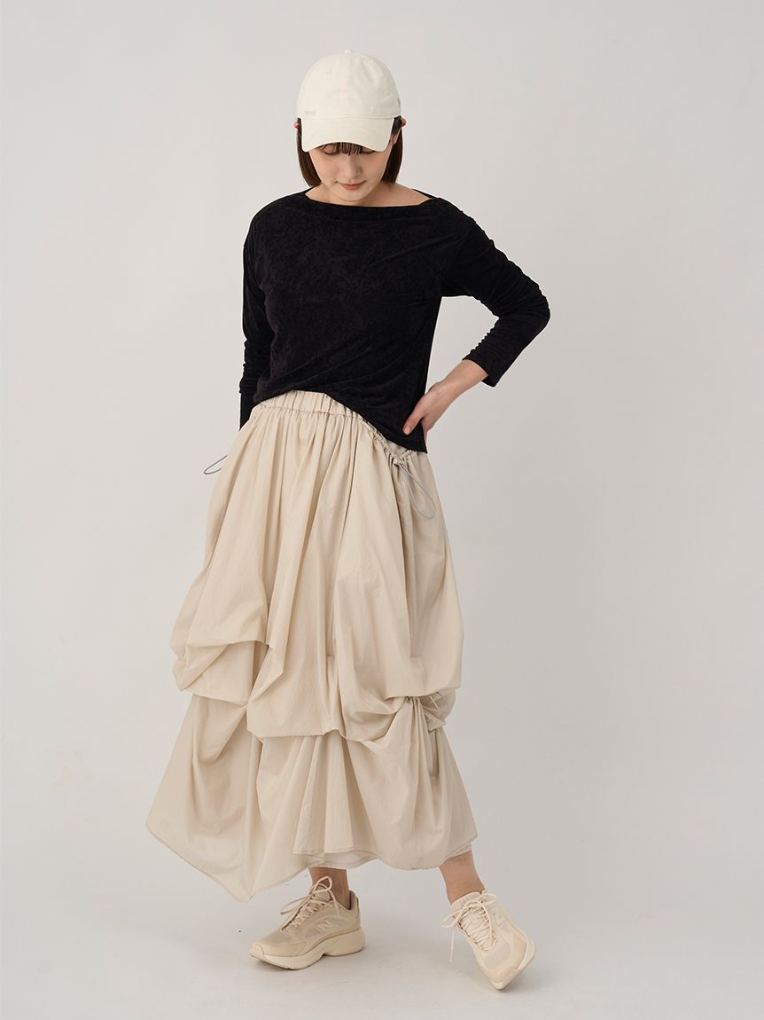 ベロアアシンメトリートップス(カットソー)｜トップス｜emmi（エミ）の