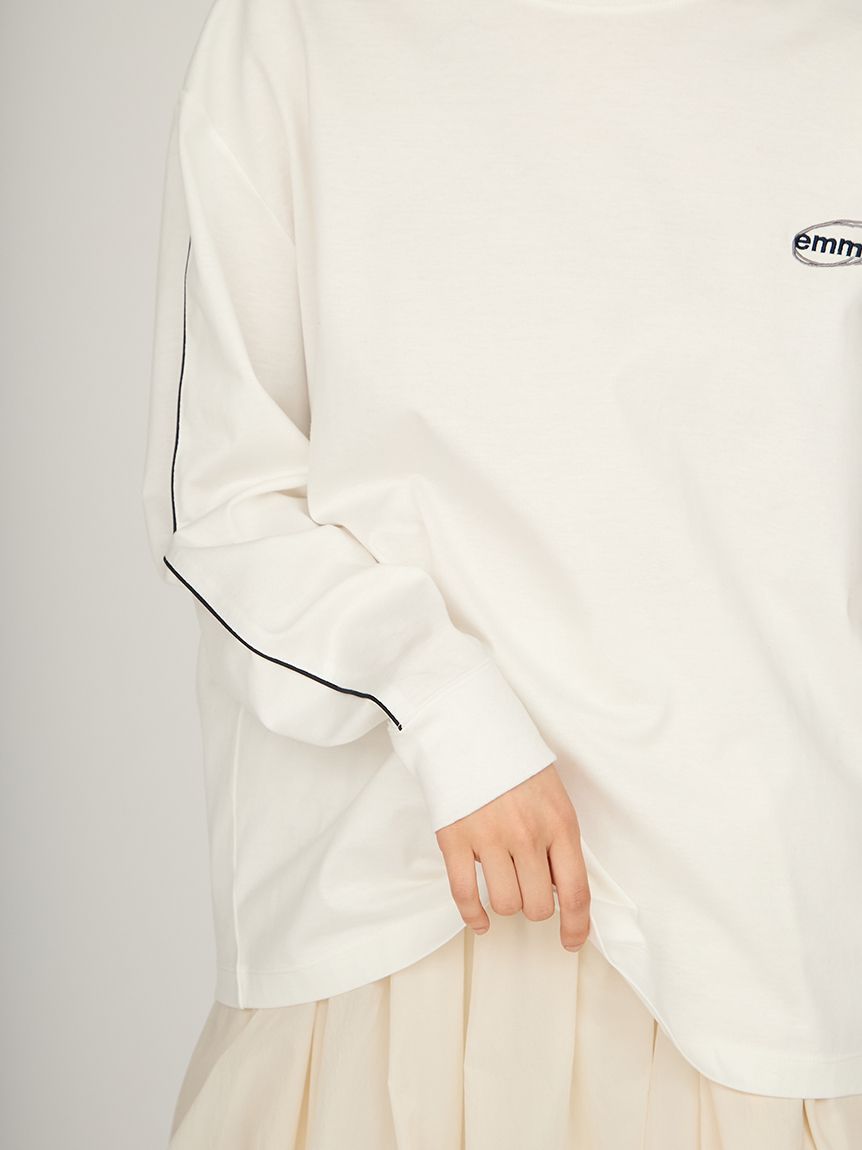 emmiロゴロングTシャツ(Tシャツ/カットソー)｜トップス｜emmi