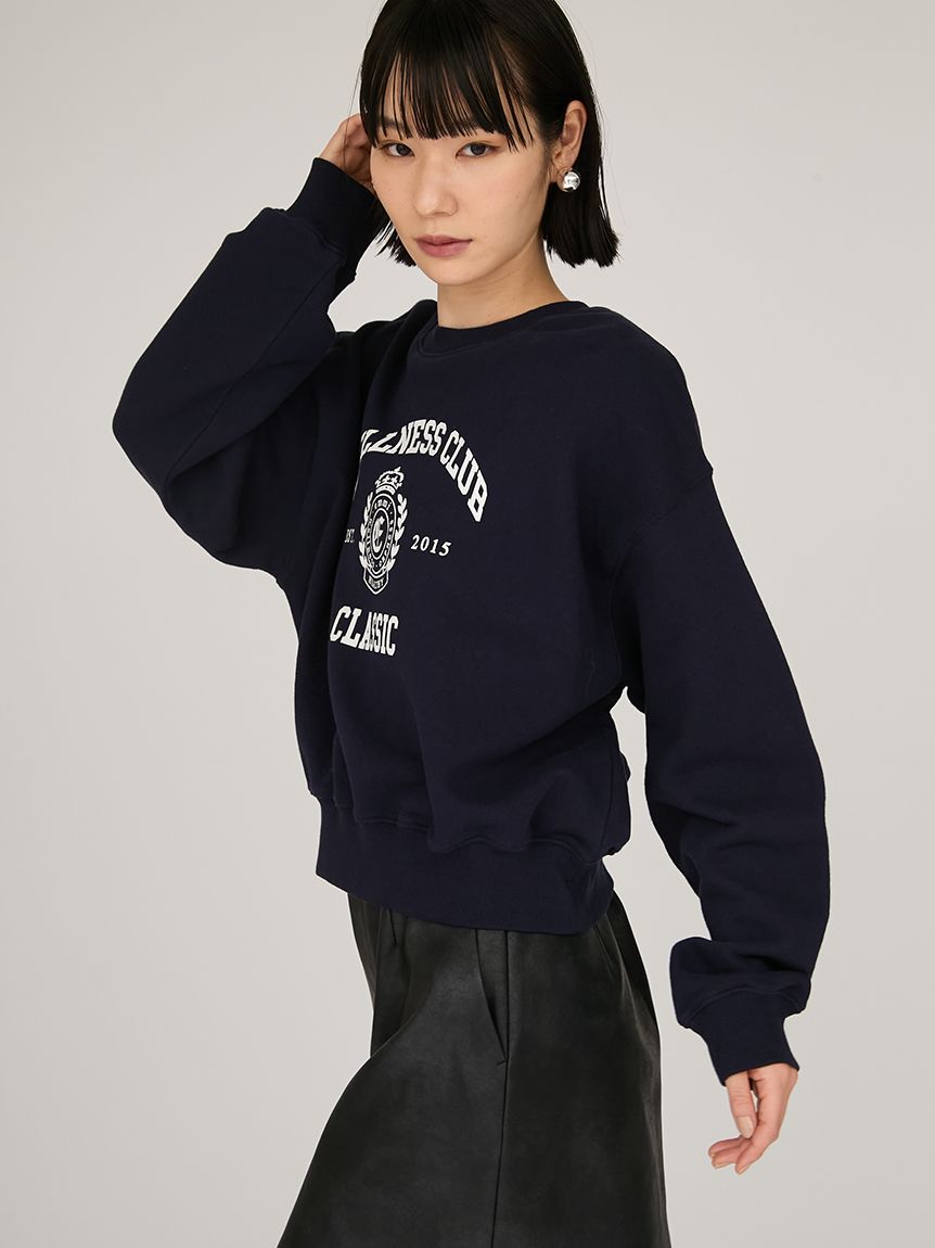 ONLINE限定カラー】カレッジロゴスウェットトップス(スウェット