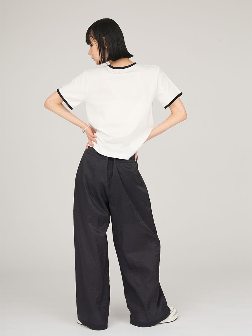 グラフィックリンガーTシャツ(Tシャツ/カットソー)｜トップス