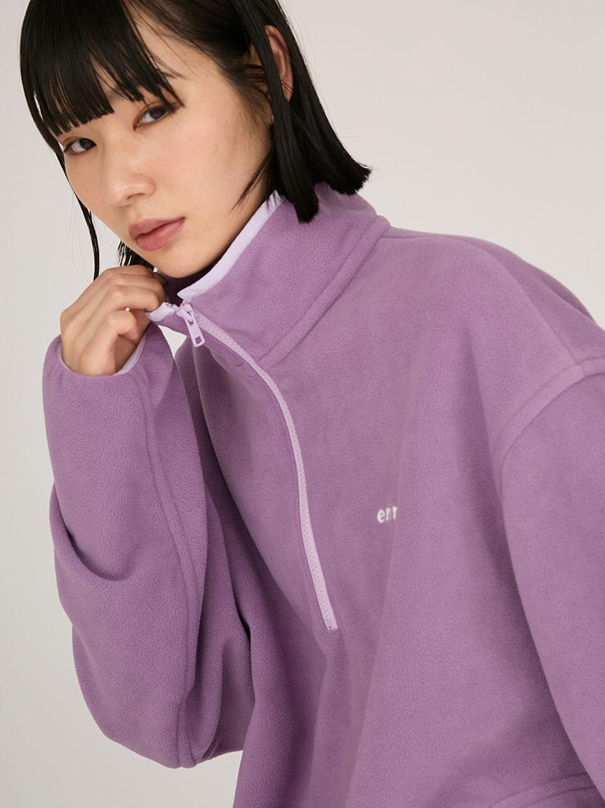 【すずさん専用】未使用ETRE TOKYO エコフリースハーフジッププルオーバー すずさん専用】未使用ETRE TOKYO エコフリースハーフジッププル