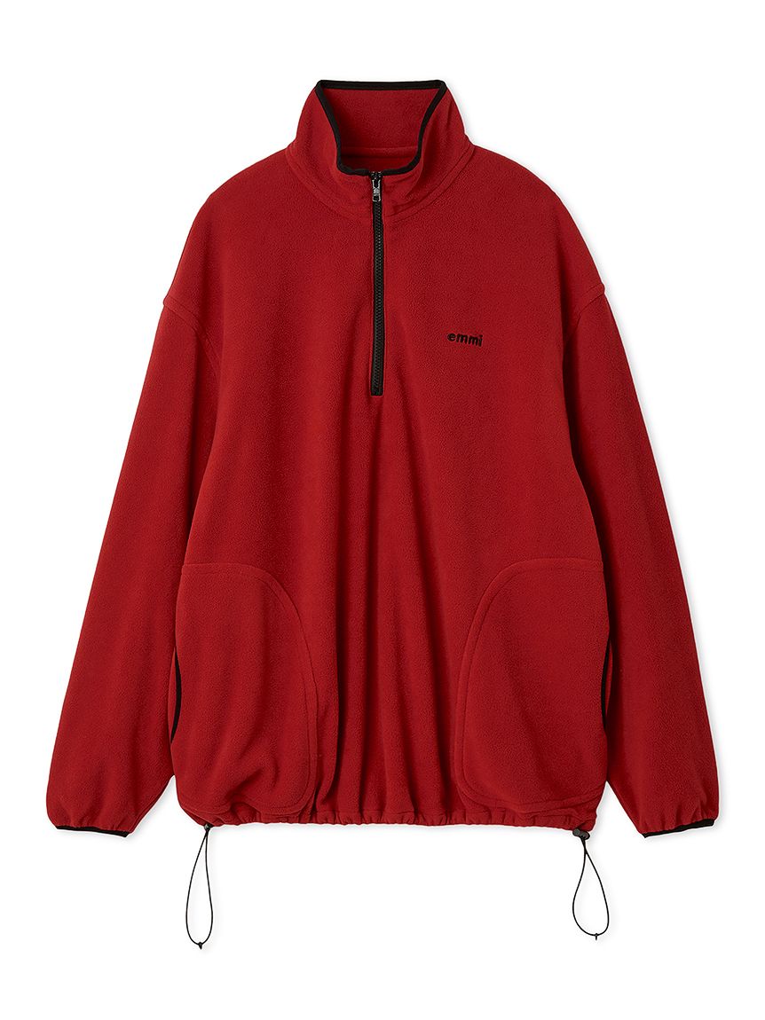 eco フリースハーフジッププルオーバー(スウェット/パーカー