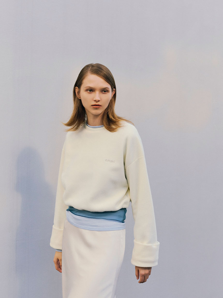 WEB限定】起毛カットプルオーバー(カットソー)｜トップス｜emmi（エミ