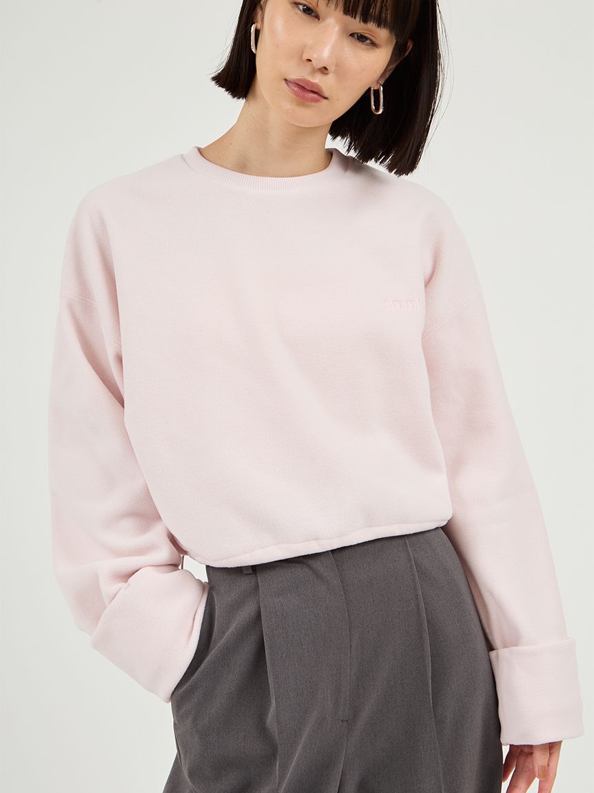 WEB限定】起毛カットプルオーバー(カットソー)｜トップス｜emmi（エミ