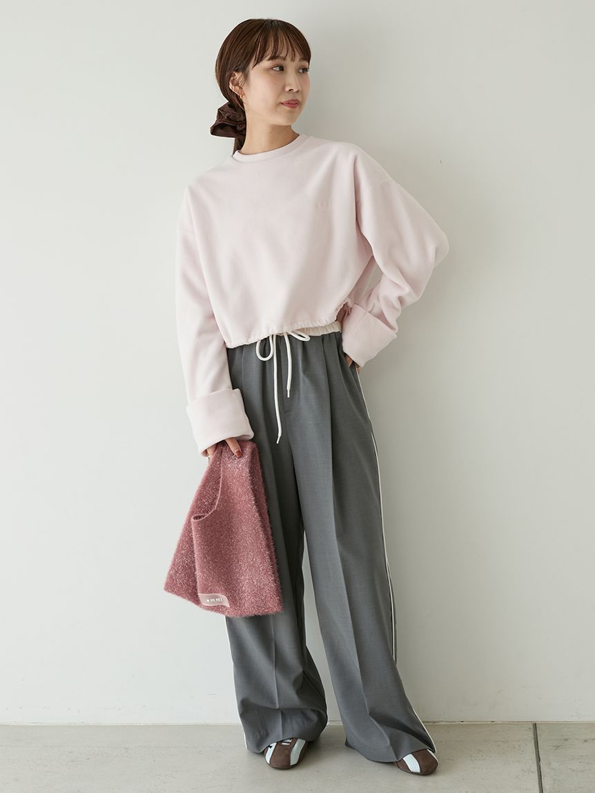 WEB限定】起毛カットプルオーバー(カットソー)｜トップス｜emmi（エミ