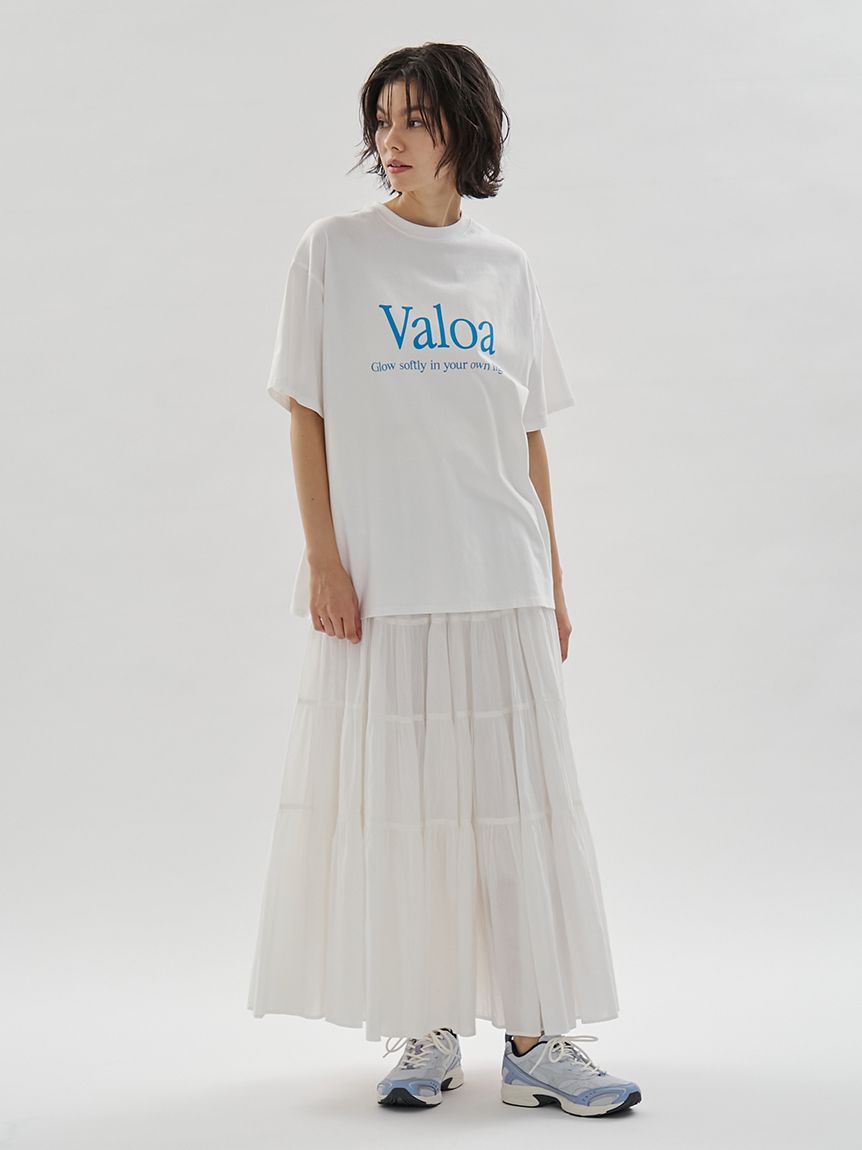 ロングTシャツホワイトエミ82様 ロゴビッグTシャツ(Tシャツ/カットソー)｜トップス｜emmi（エミ）の