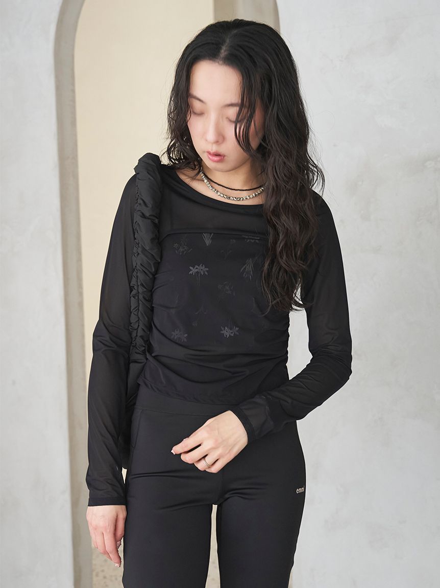 パワーメッシュアクティブカットソー(Tシャツ/カットソー)｜トップス