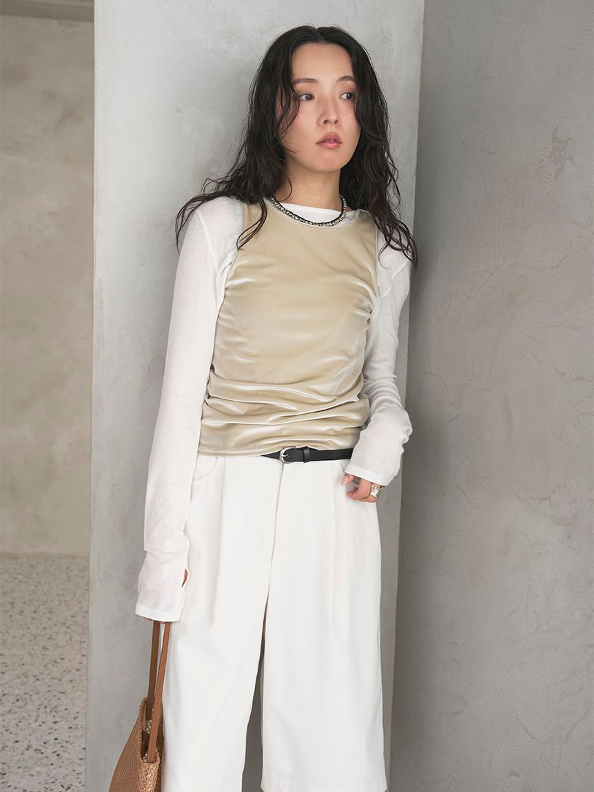 emmi×Plax(TM)】クルーネックカットソー(Tシャツ・カットソー)｜TOPS