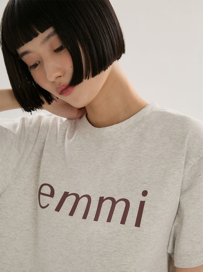 ベーシックemmiロゴTシャツ(Tシャツ/カットソー)｜トップス｜emmi