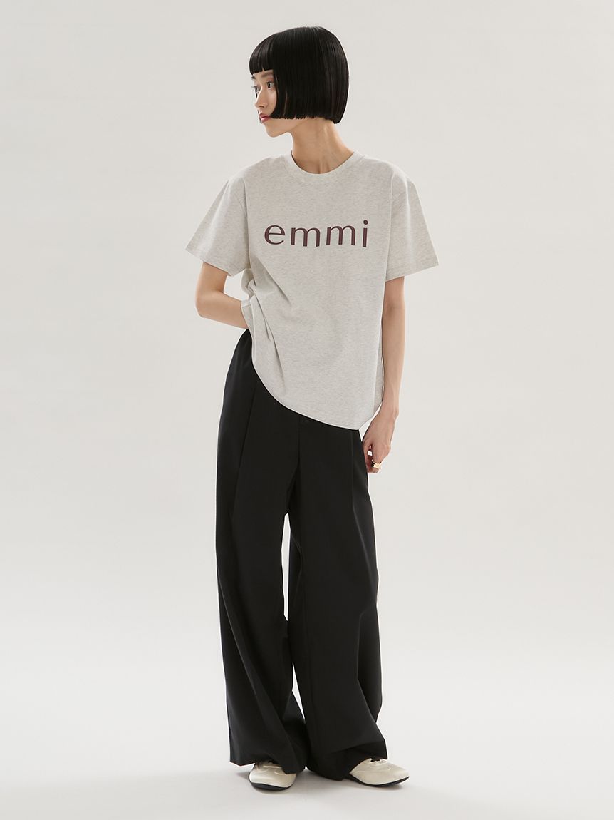 ベーシックemmiロゴTシャツ(Tシャツ/カットソー)｜トップス｜emmi