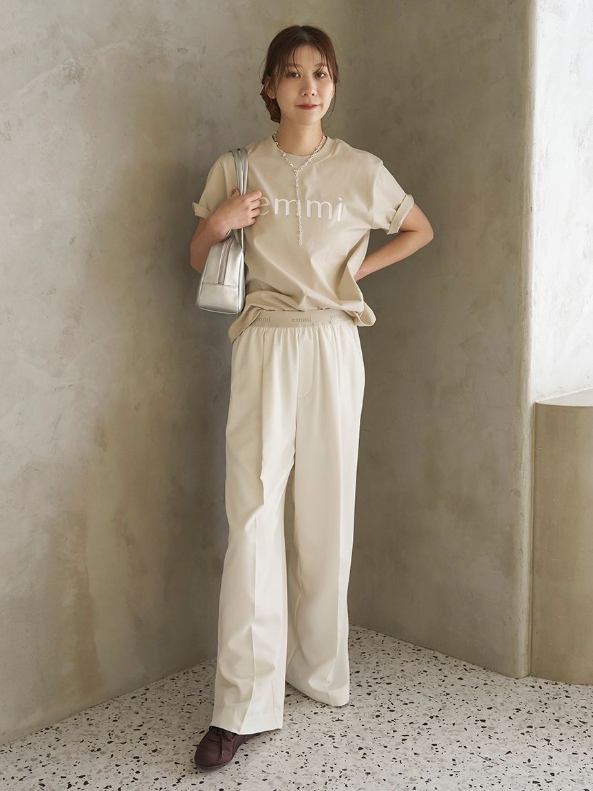 ベーシックemmiロゴTシャツ(Tシャツ/カットソー)｜トップス｜emmi