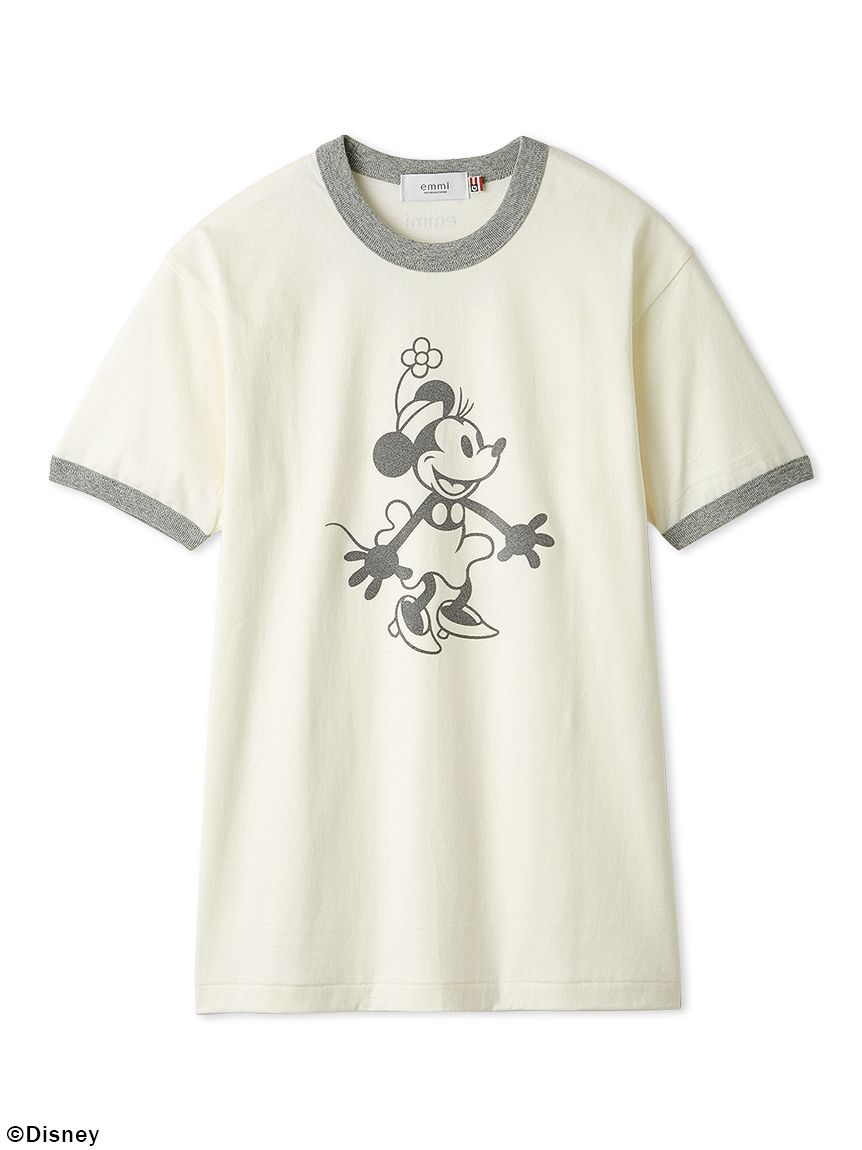 emmi×GOOD ROCK SPEED】MINNIE MOUSE/リンガー Tシャツ(Tシャツ