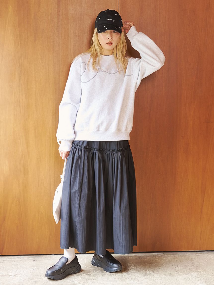 コードエンブロイダリープルオーバー(カットソー)｜TOPS｜emmi（エミ
