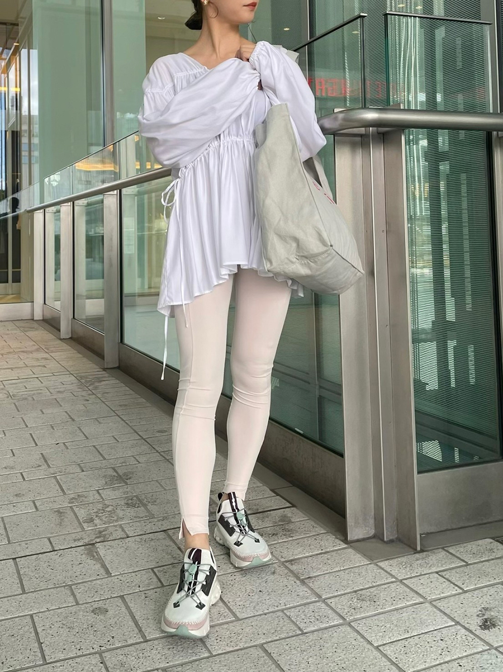 emmi atelier】2wayギャザーブラウス(ブラウス)｜トップス｜emmi（エミ 