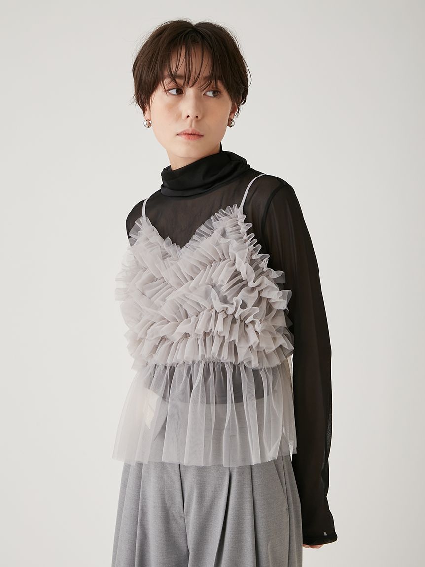 公式サイト店舗 ラリアムー Lallia Muu ロングモッズコート M