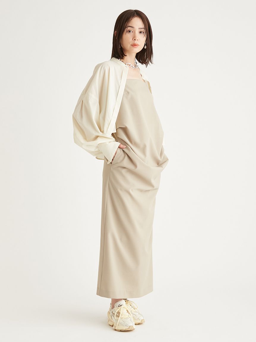 emmi（エミ）の「【emmi atelier】ノンシワイージーケアーシャツ