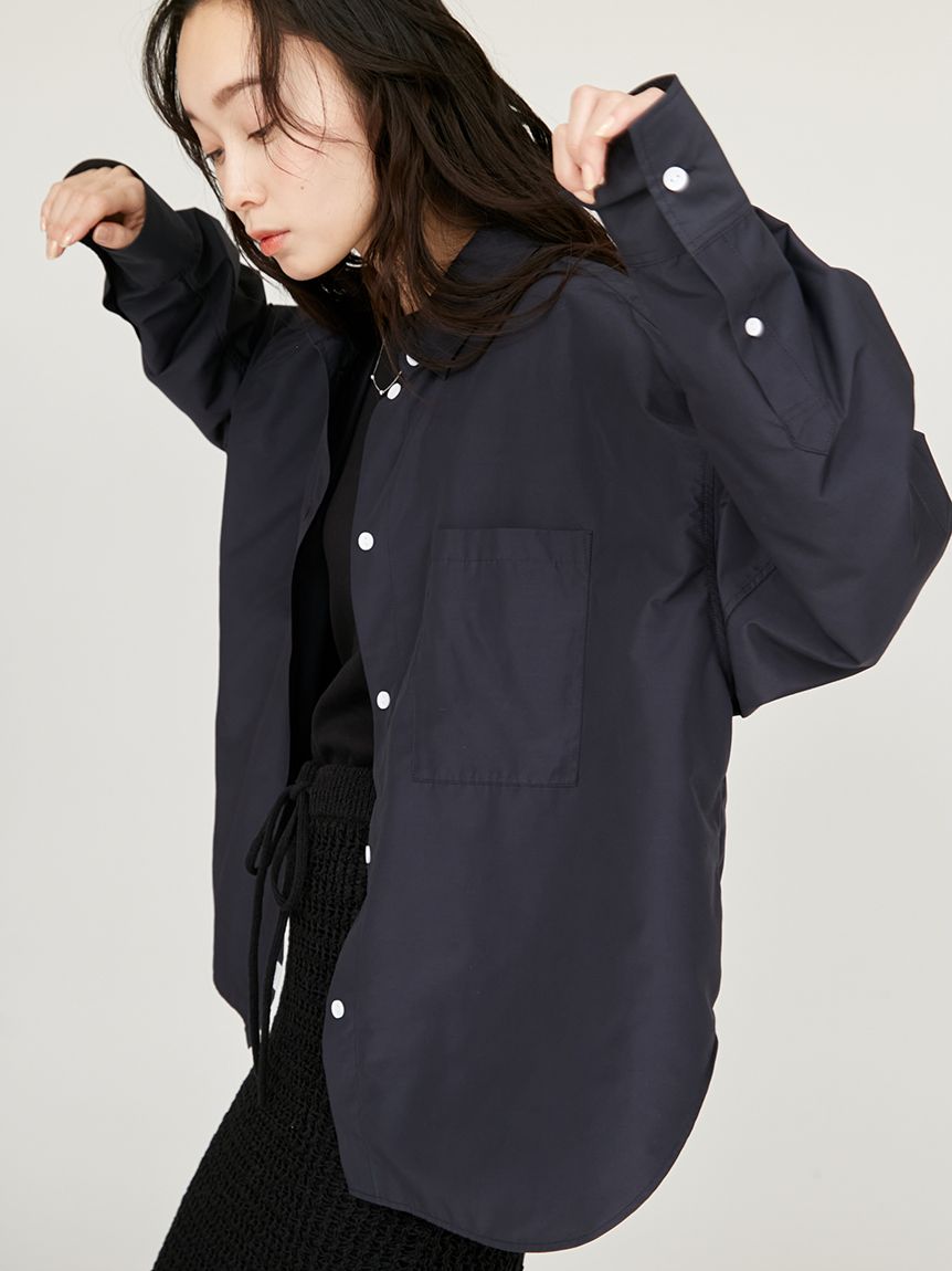 【新品即発送】emmi イージーケアタックシャツ イージーケアタックシャツ(シャツ・ブラウス)｜トップス｜emmi