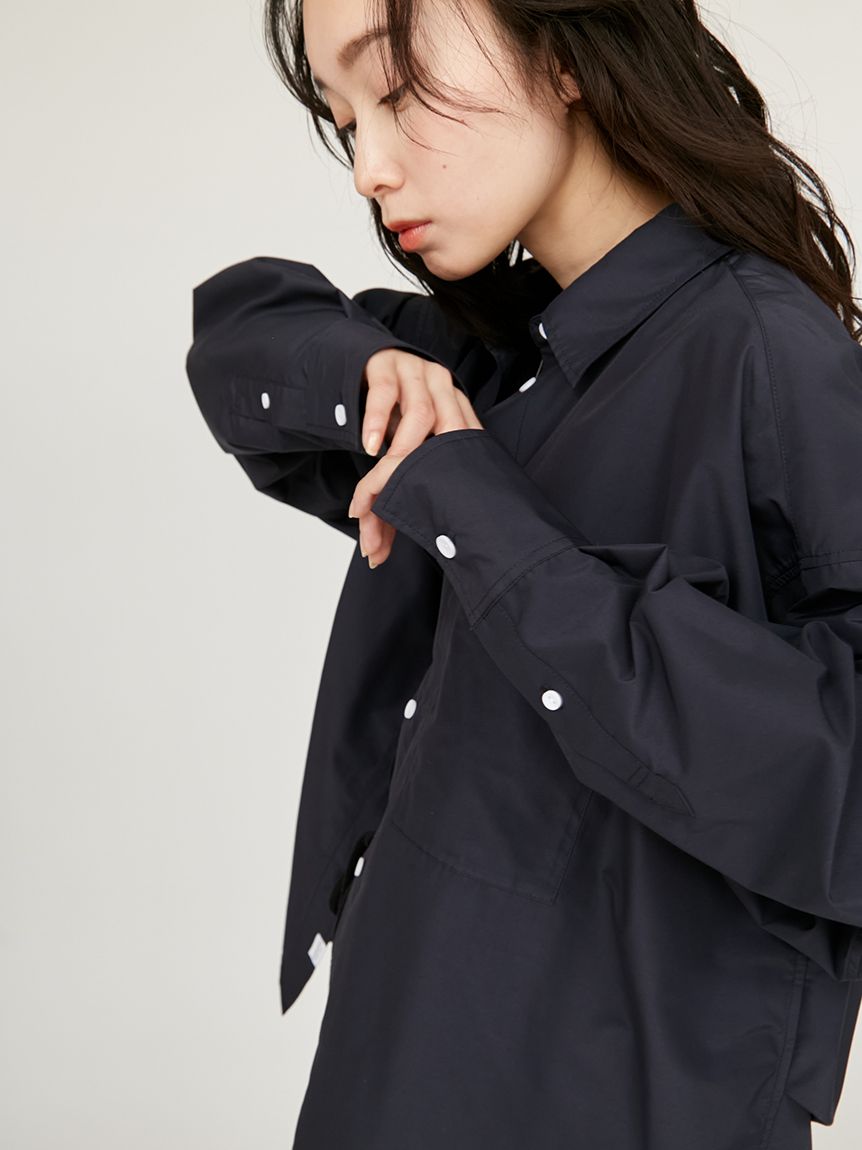 emmi（エミ）の「【emmi atelier】ノンシワイージーケアーシャツ