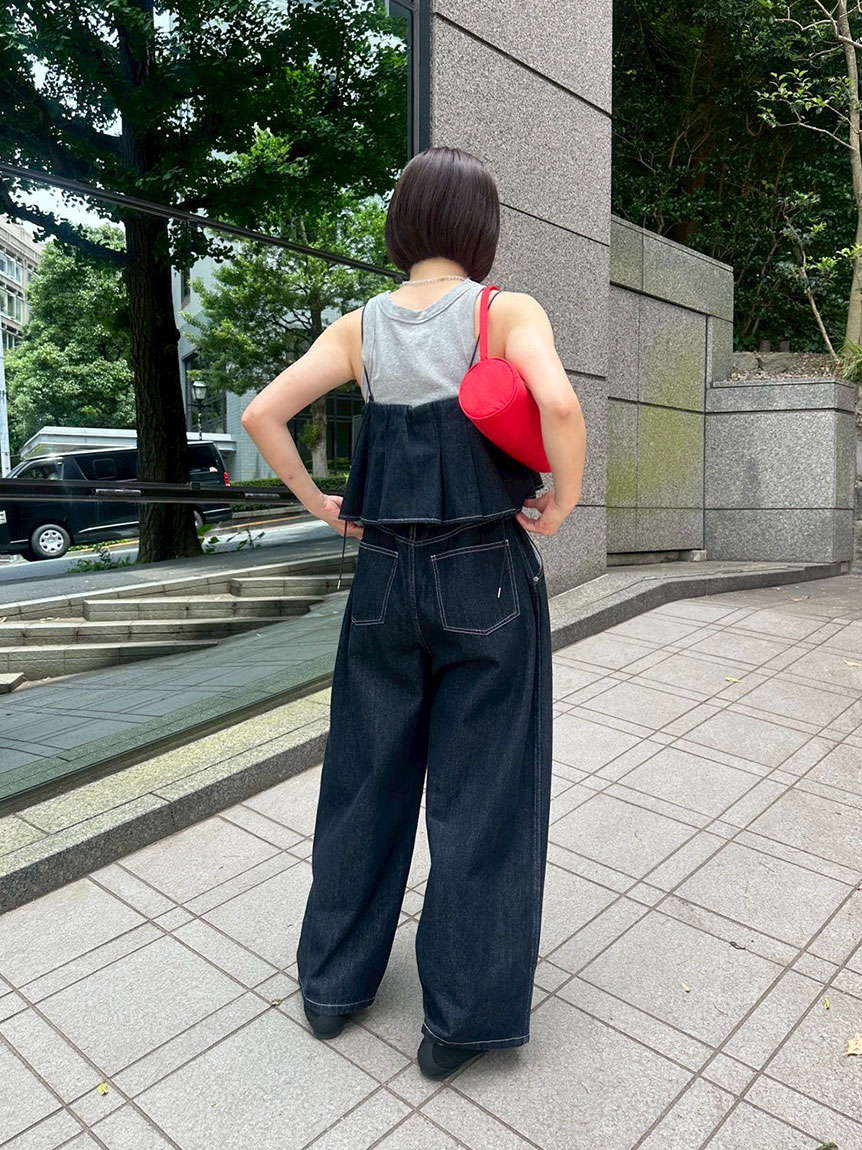 あやてきemmi タックビスチェ 新品　タグ付き タックビスチェ(タンクトップ/キャミソール)｜トップス｜emmi