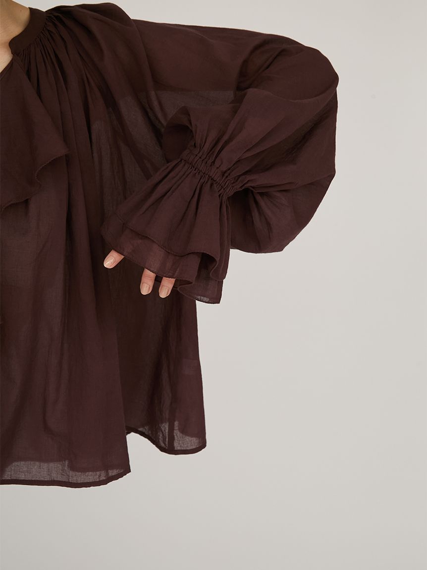 コットンボイルシフォンブラウス(ブラウス)｜トップス｜emmi（エミ）の