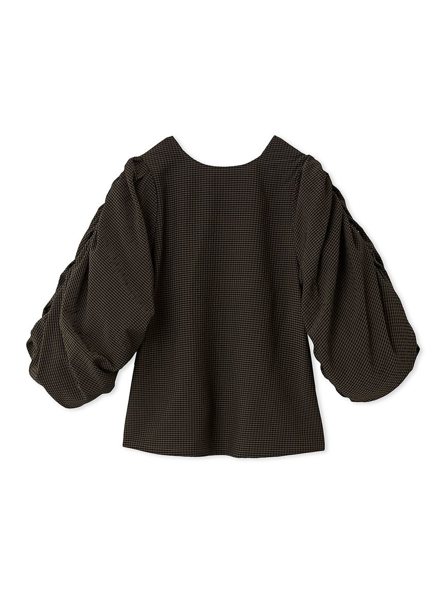 チェックオーバーシャツemmi ブラック　新作 チェックオーバーシャツ｜emmi エミ