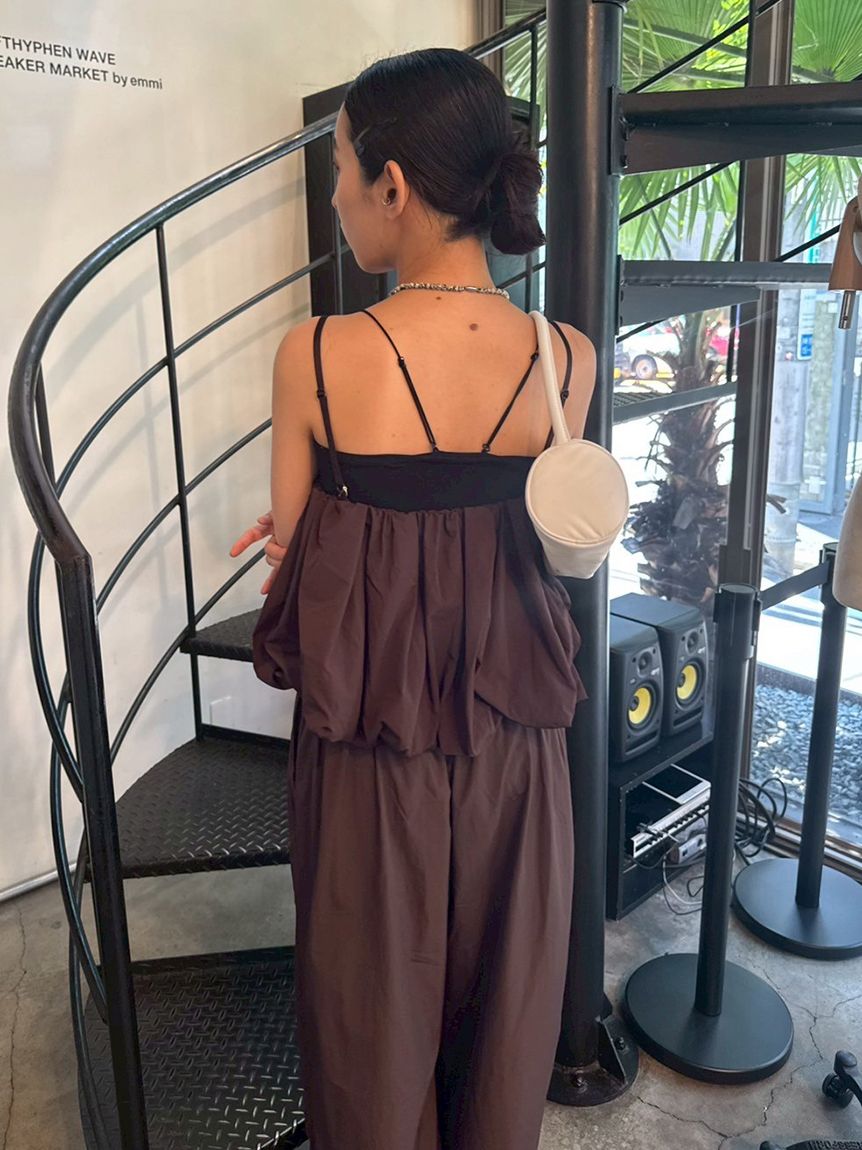 ナイロンバルーンビスチェ(トップス)｜emmi（エミ）の通販サイト 【公式】