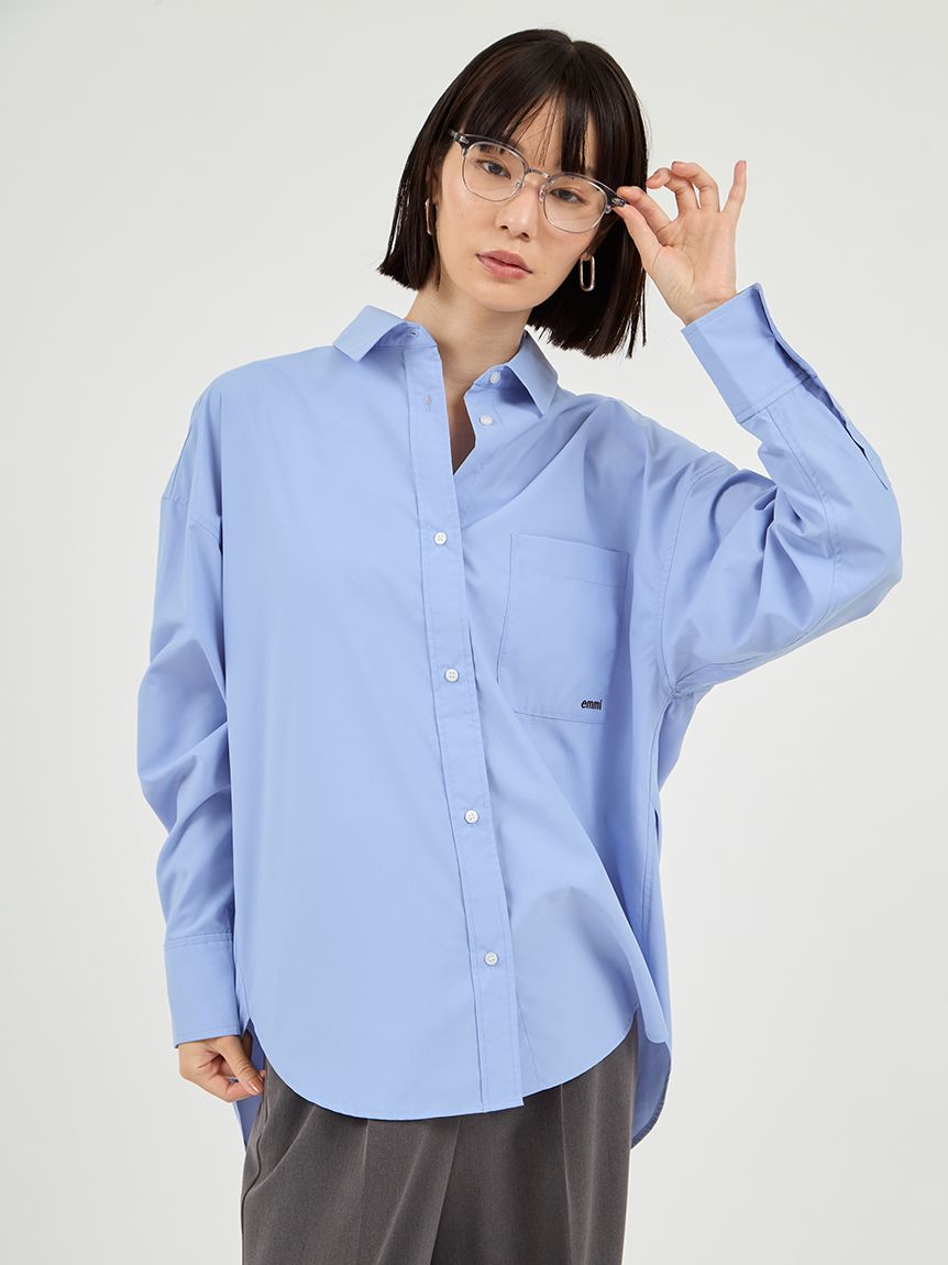 emmiロゴ刺繍シャツ(シャツ・ブラウス)｜トップス｜emmi（エミ）の通販