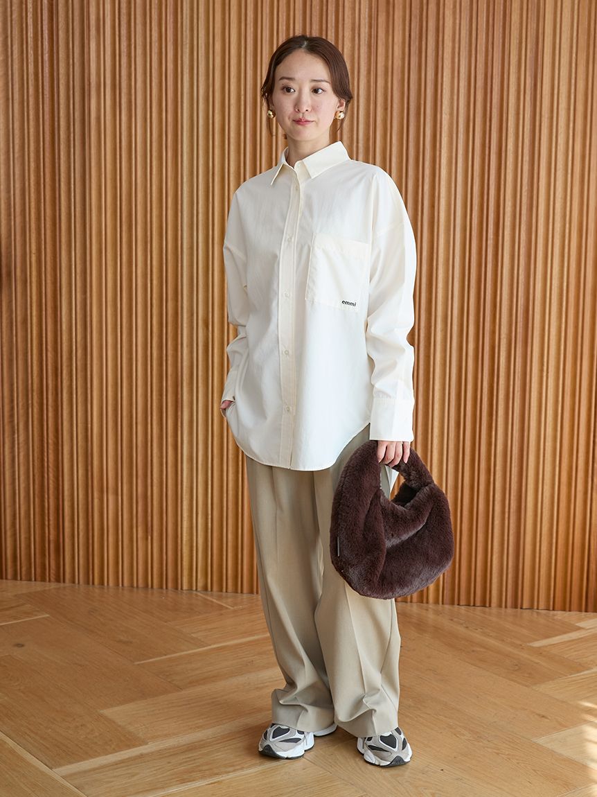 emmiロゴ刺繍シャツ(シャツ・ブラウス)｜トップス｜emmi（エミ）の通販
