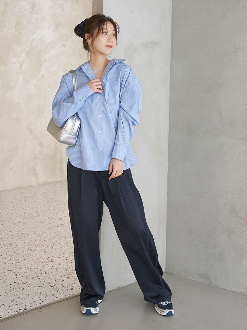 emmiロゴコクーンシルエットシャツ(シャツ・ブラウス)｜TOPS｜emmi
