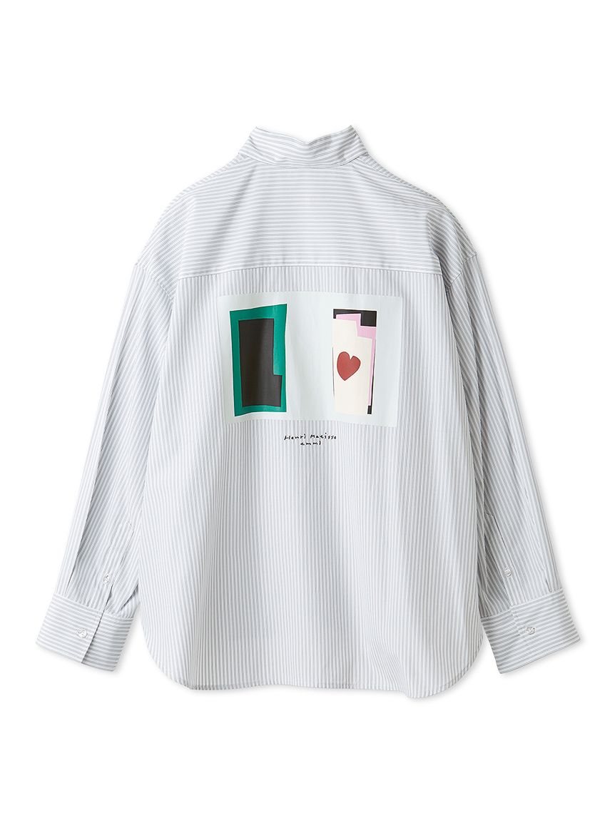 Henri Matisse】ストライプオーバーシャツ(シャツ・ブラウス)｜TOPS