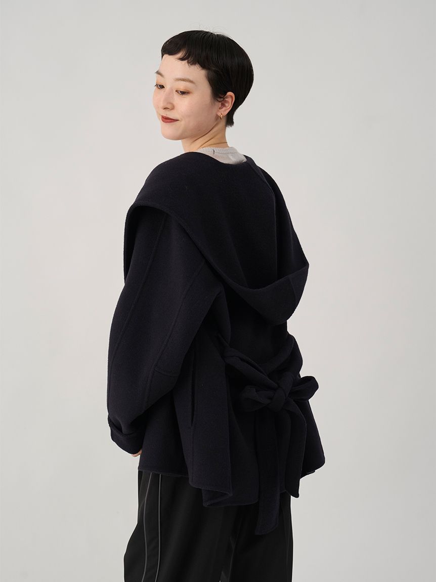 ロイヤルジーロン・フーデッドミドルコート(コート)｜アウター｜emmi