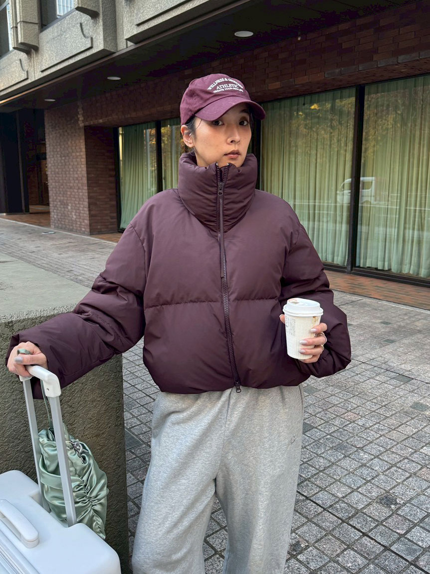 クロップドフォルムダウンコート(ジャケット)｜アウター｜emmi（エミ