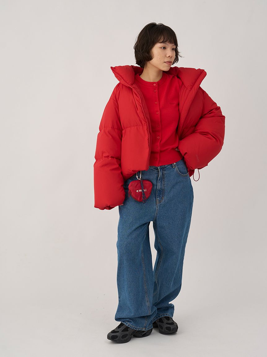 クロップドフォルムダウンコート(ジャケット)｜アウター｜emmi（エミ