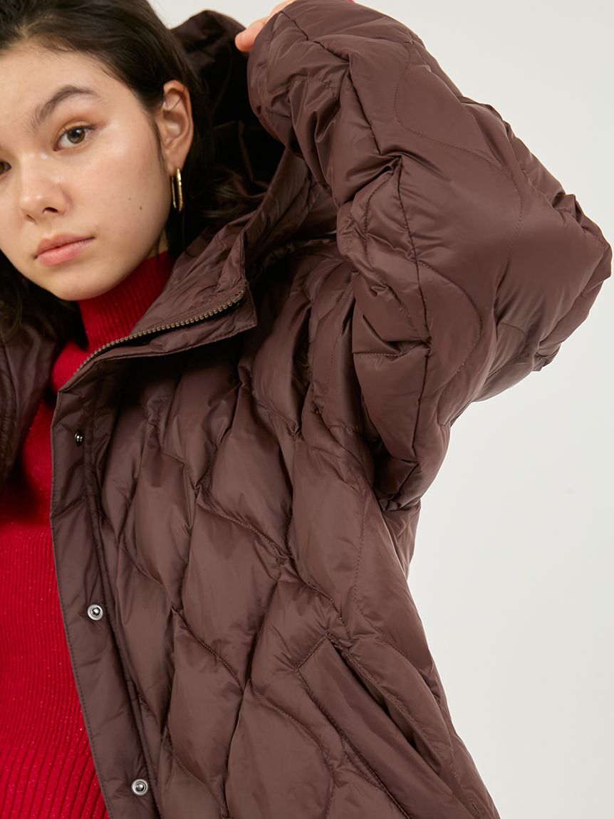 emmi×TAION】キルティングコート(コート)｜アウター｜emmi（エミ）の