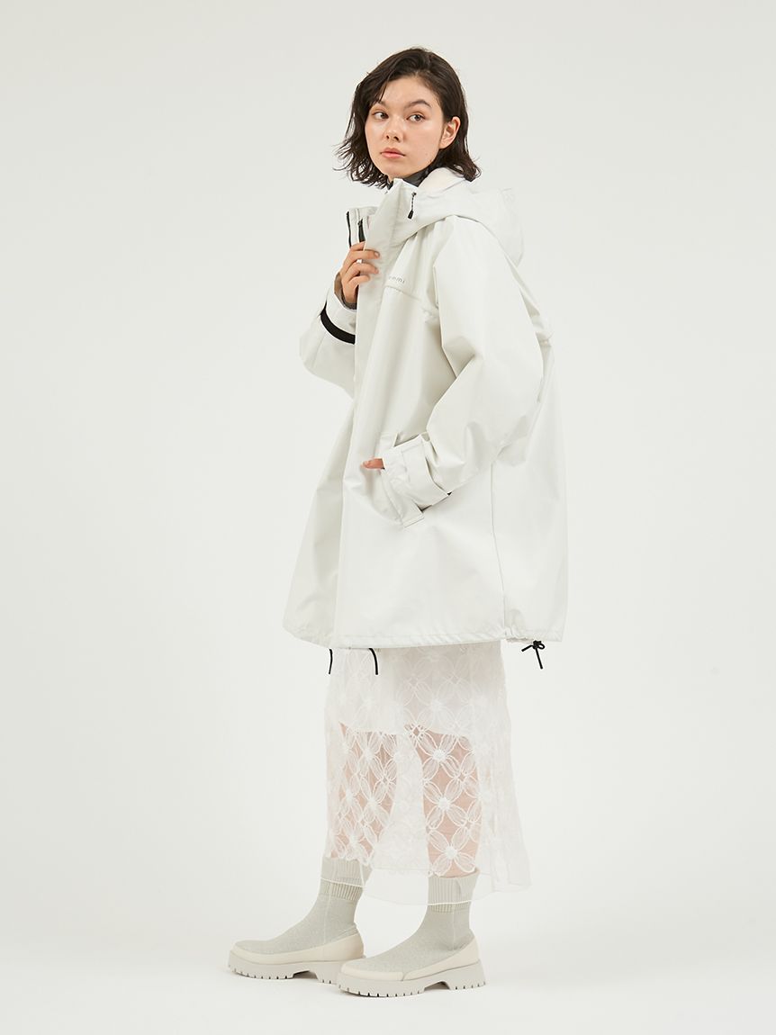 emmi atelier エミ ライナー付き撥水コート ホワイト emmi（エミ）の「【emmi atelier】ライナー付き撥水コート（その他