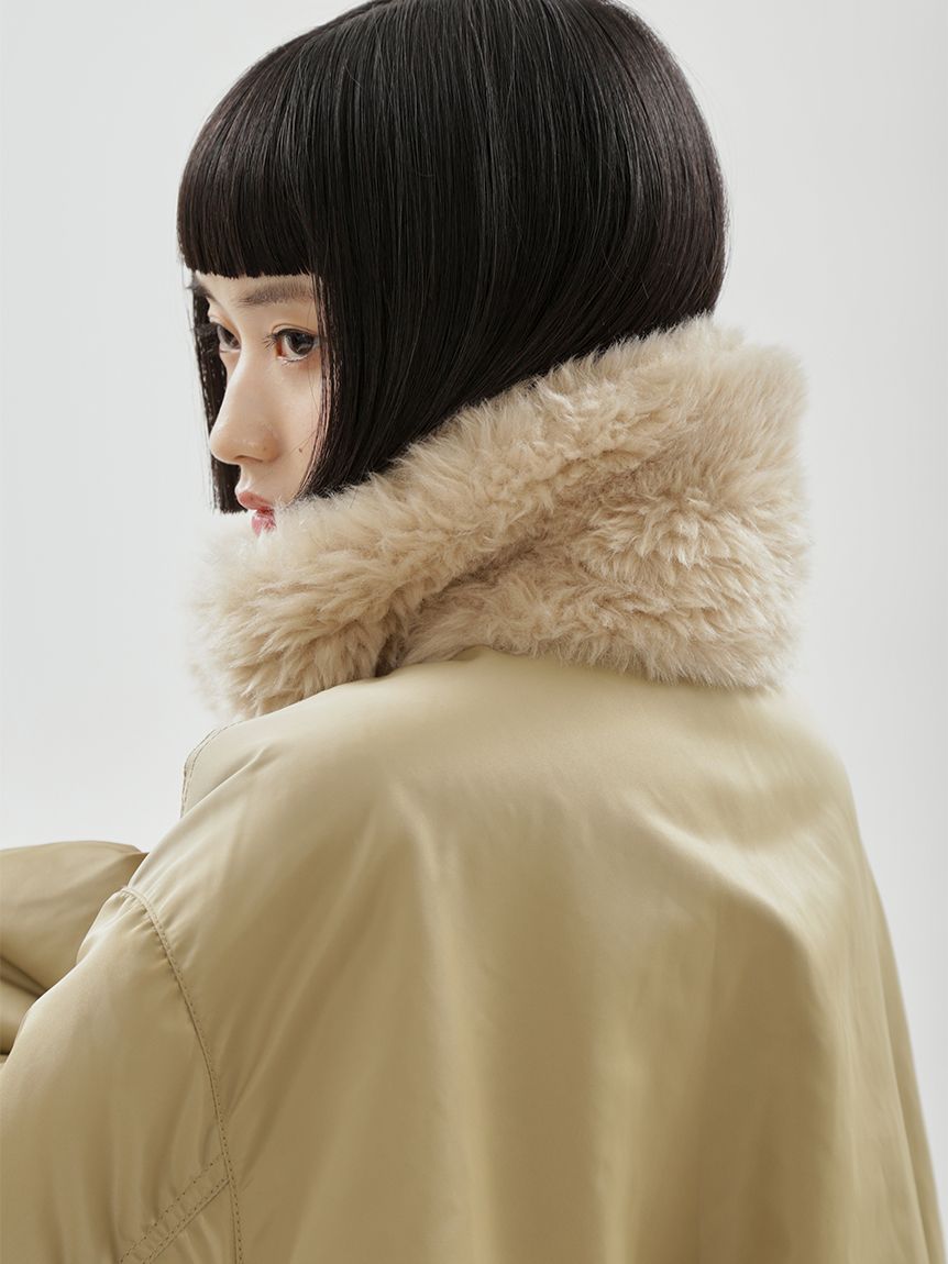 リバーシブルボンバーブルゾン(ブルゾン)｜アウター｜emmi（エミ）の